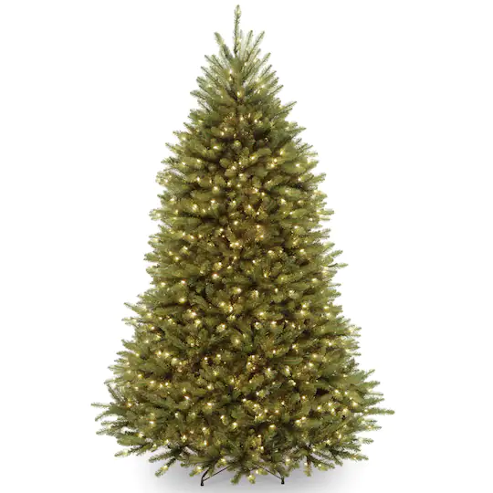 Dunhill® 2,13 m beleuchteter künstlicher Weihnachtsbaum, klare Lichter