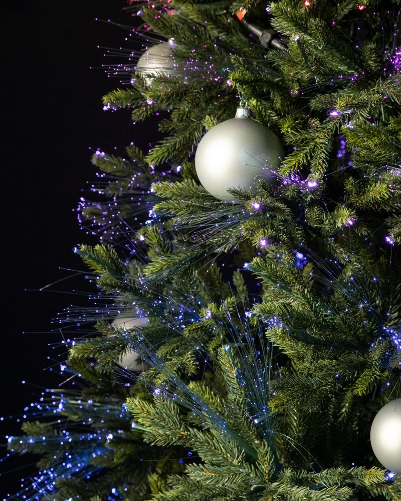 Broadway-Glasfaser-Weihnachtsbaum