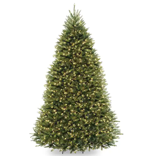 2,74 m PowerConnect™ Dunhill® Künstlicher Weihnachtsbaum, klare Lichter